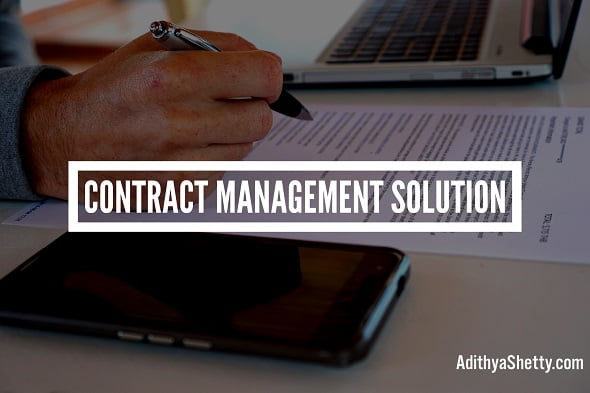 Contract Management Solution