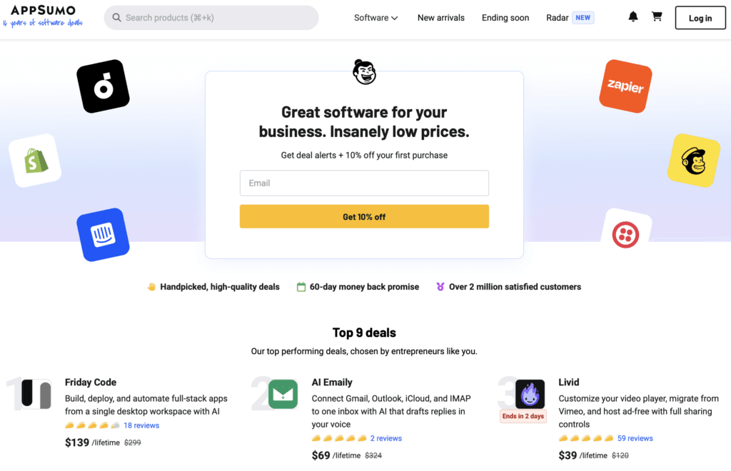 AppSumo Best Lifetime Deals