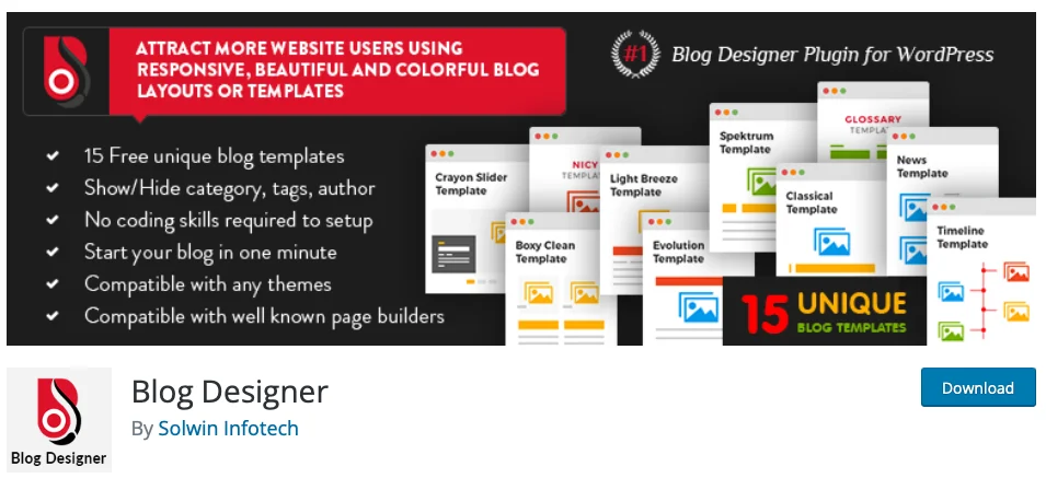 Blog Designer