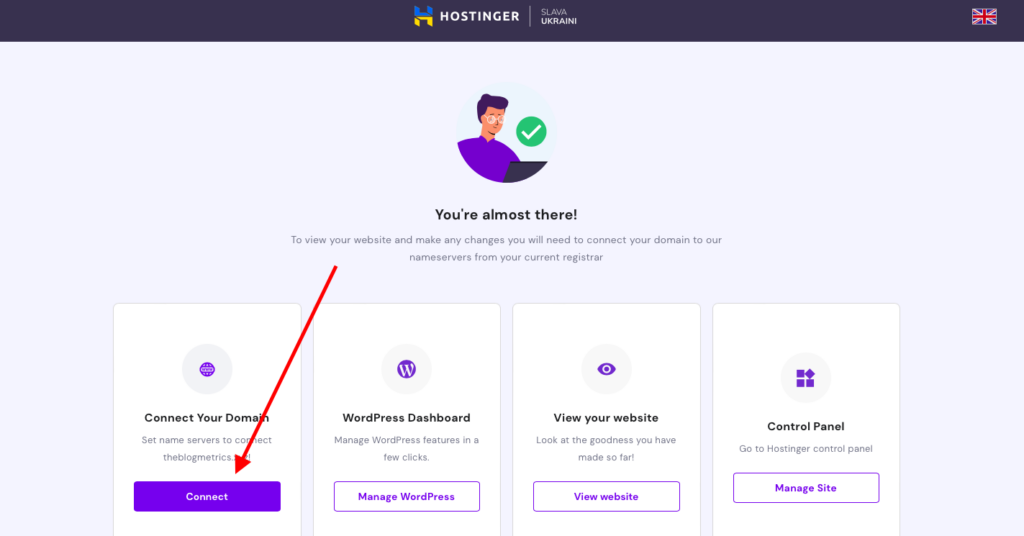 Connect your domain name