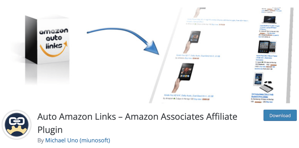 Auto Amazon Links