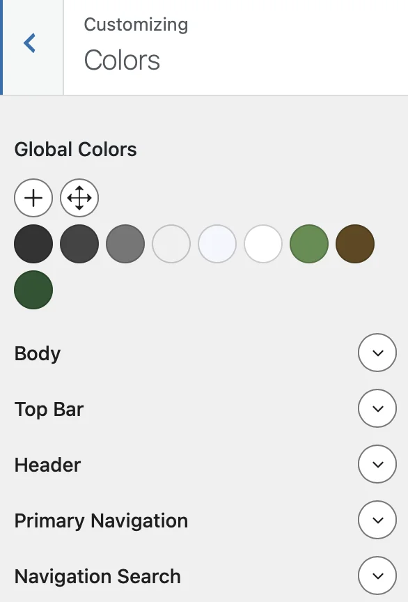 GeneratePress color customization