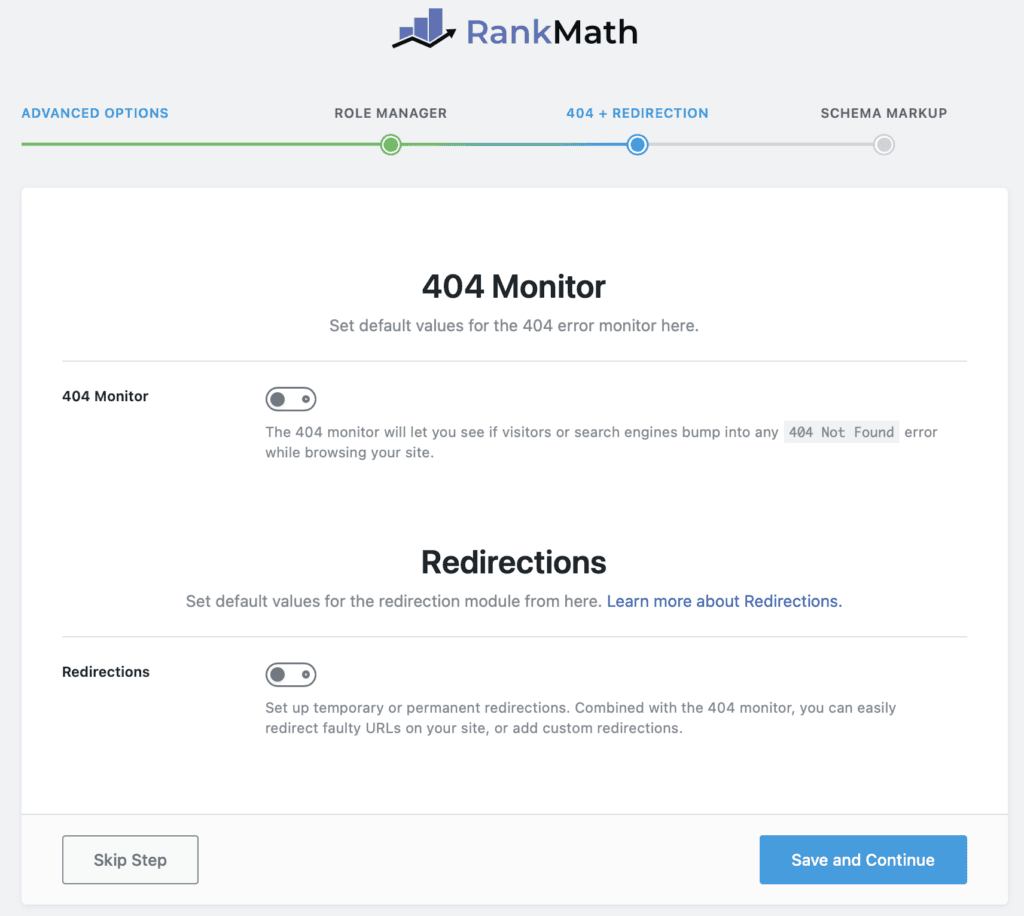 404+Redirections
