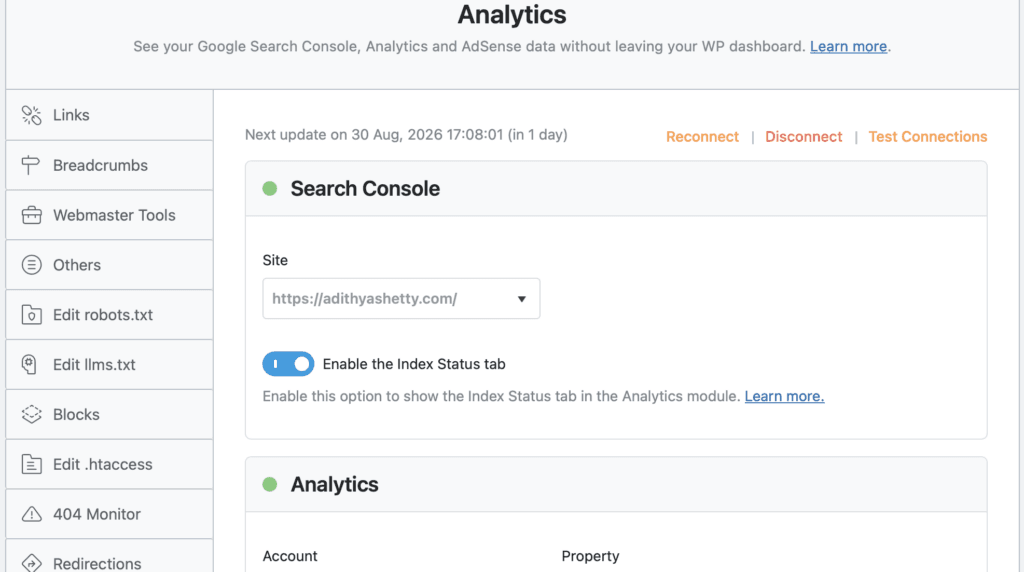 Analytics