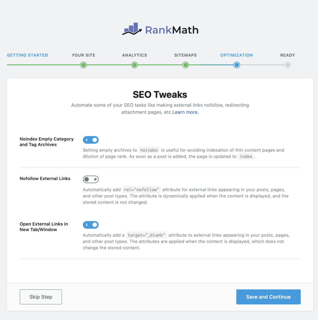 SEO Tweaks